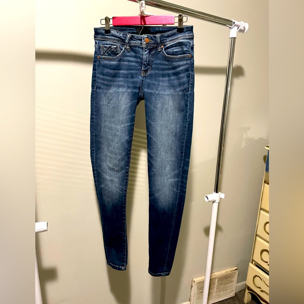 Buckle Black Fit No. 53 Ankle Skinny Size 25 Same Day Shipping.